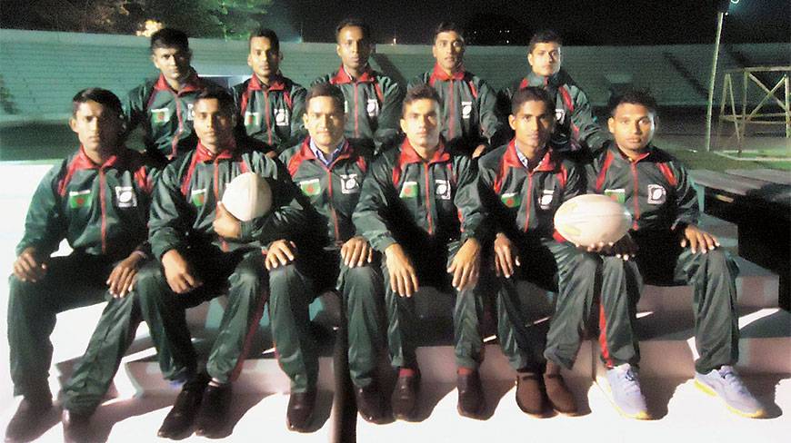 First international exposure Bangladesh Rugby team
