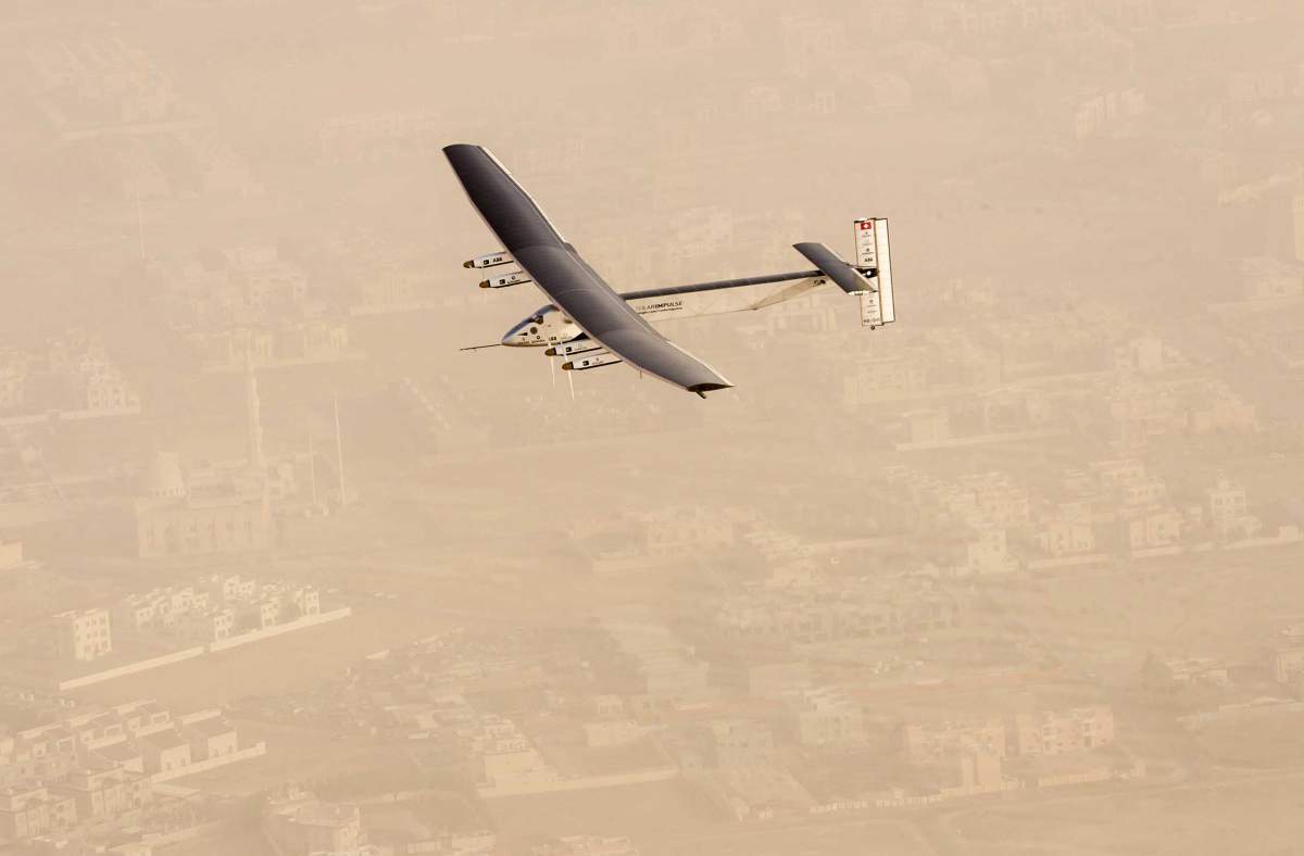 First round-the-world solar flight takes off from UAE