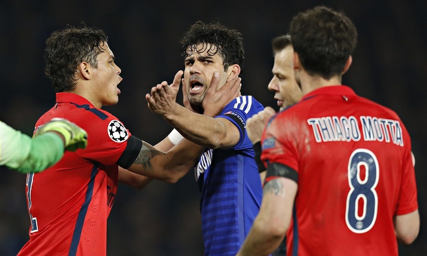 Champions League: Thiago Silva and 10-man PSG claim Chelsea revenge