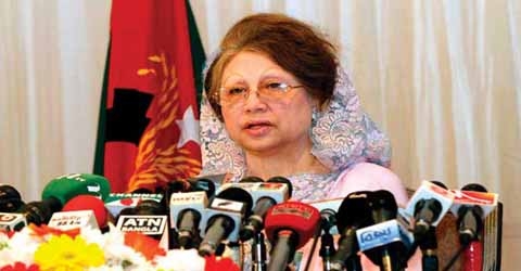 Khaleda Zia's : Three Statement or movement