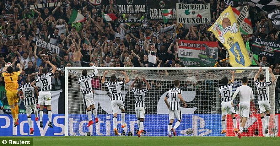 Juventus 2-1 Real Madrid UEFA Champions League final score
 