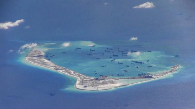 China's island-building erodes security......Ash Carter 