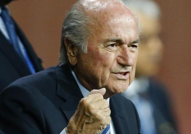 FIFA's Blatter ..... Fifth term  commence