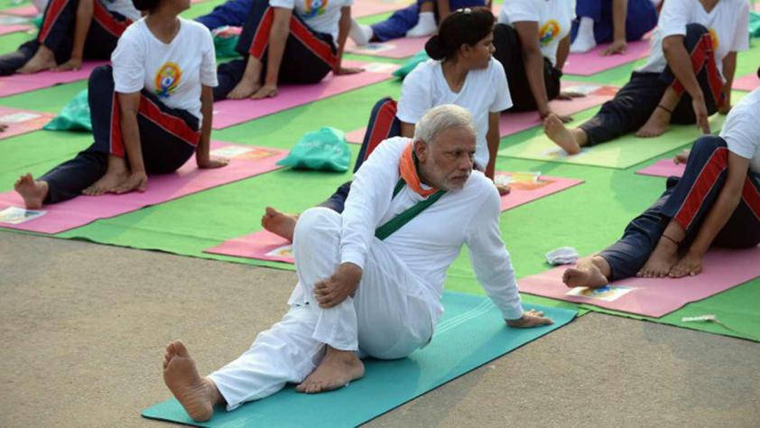 Indian PM usher the Yoga international day