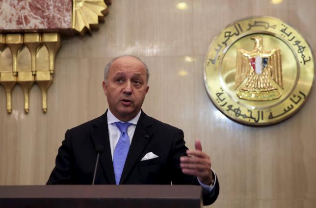 France's Foreign Minister Laurent Fabius says 