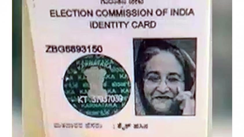 Sheikh Hasina is a voter in India’s Bengaluru !