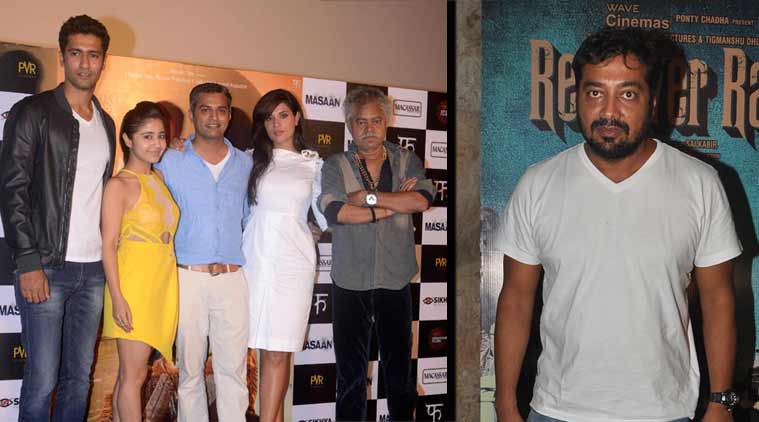 Anurag Kashyap says he is proud of the whole cast of 'Masaan'