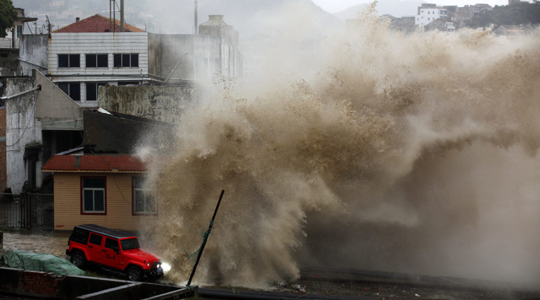 More 8,65,000 people left as typhoon Chan-Hom in China
