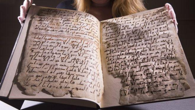 The world's oldest fragments of the Quran found in the University of Birmingham