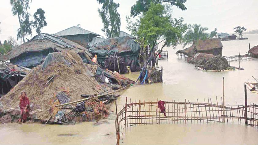 Chittagon division under flood threat