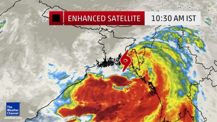 Cyclone ‘Komen’ 65 km from Chittagong