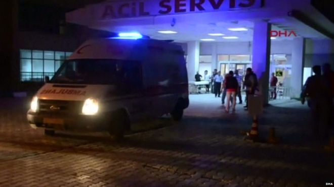 PKK  suicide attacks on Turkish  military police station 