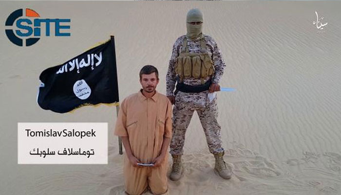 ISIS video threatens to behead Croatian captive