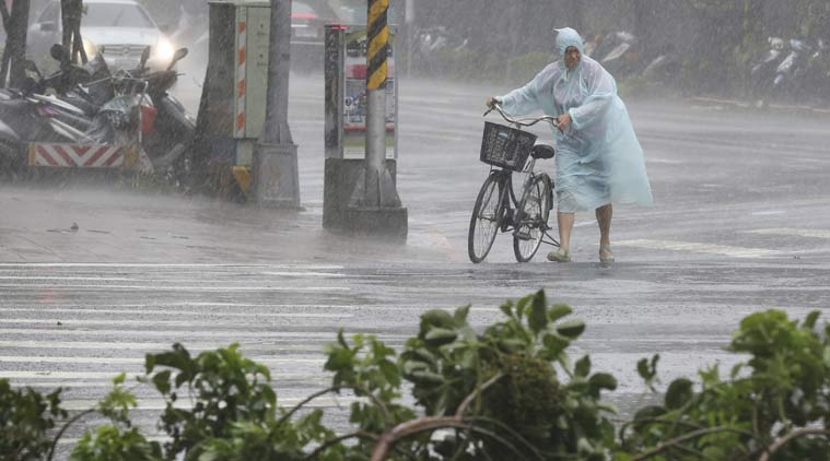 Typhoon Soudelor  attacks Taiwan