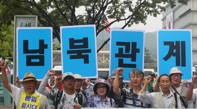 South Korea condemns North over land mine blast