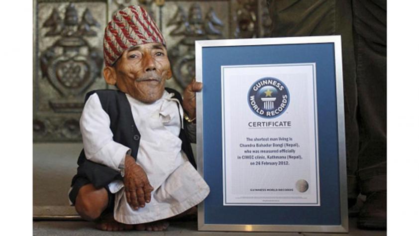 World’s shortest man dies in Nepal