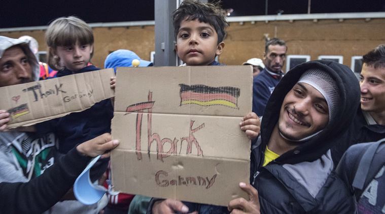 8000 refugees finally arrive Munich