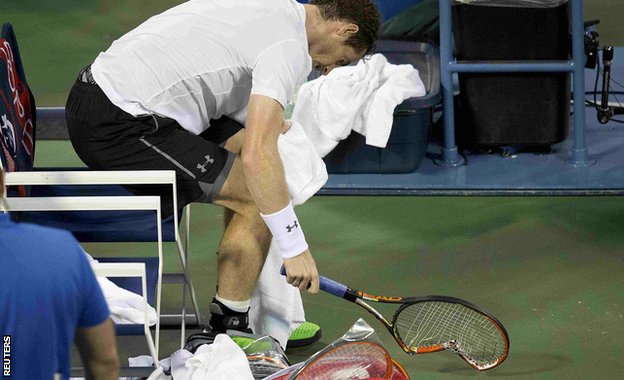 Andy Murray beaten by Kevin Anderson