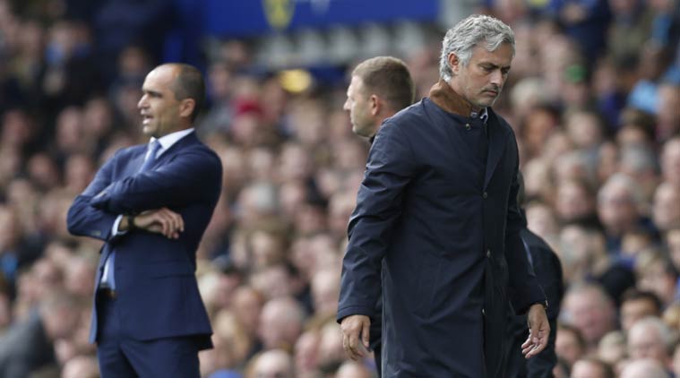  Mourinho clashes with Roberto Martinez