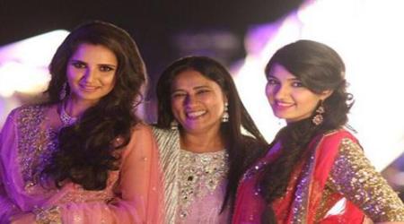 Sania Mirza and her sister's  engagement ceremony