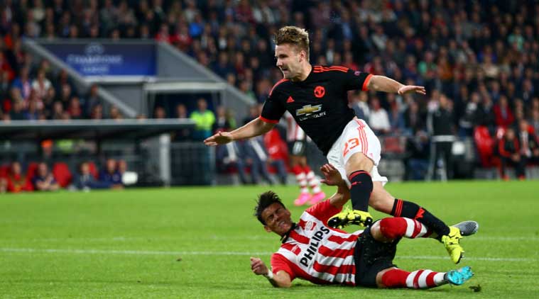 Manchester United 2-1 Champions League defeat at PSV Eindhoven