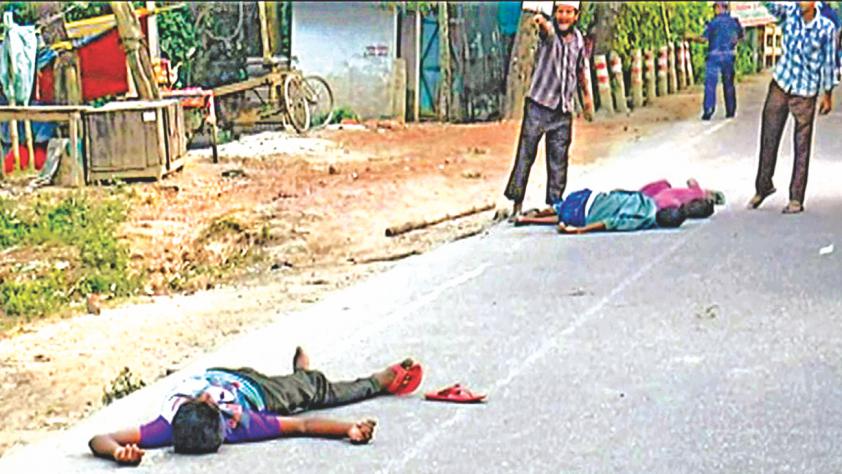 Three killed as police and villagers clashed in Tangail 