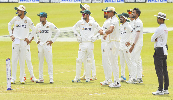 তাইজুলের চোখে ভয়ের ছাপ