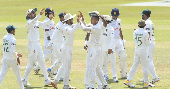 তাসকিনের ক্যারিয়ার সেরা বোলিংয়ে ১ম ইনিংসে যত রান সংগ্রহ করলো শ্রীলঙ্কা