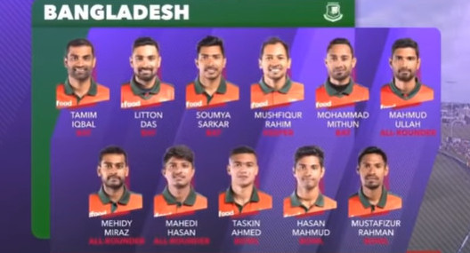 শ্রীলঙ্কার বিপক্ষে ১ম ওয়ানডে ম্যাচের জন্য বাংলাদেশের একাদশ ঘোষণা, কপাল পুড়ছে যাদের