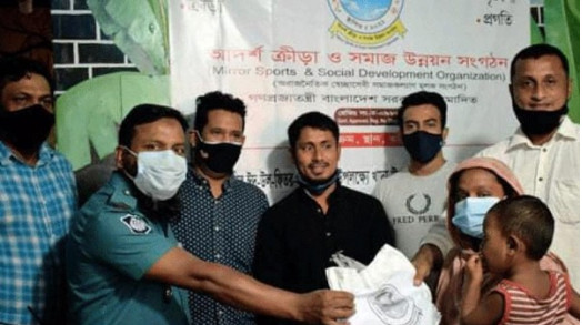 আবারও বড় মনের পরিচয় দিয়ে অসহায়দের পাশে দাড়ালেন সুজন-আশরাফুলরা