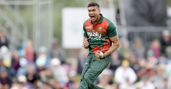 শ্রীলঙ্কার ব্যাটিং ঝড় থামালো তাসকিন