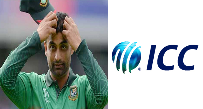 ব্রেকিং নিউজ : সিরিজ জয়ের পর তামিমকে আইসিসির বড় জরিমানা