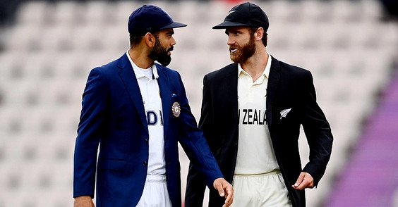ভারত নিউজিল্যান্ড ম্যাচের ‘দ্বিতীয় দিনে’ এসে হলো টস