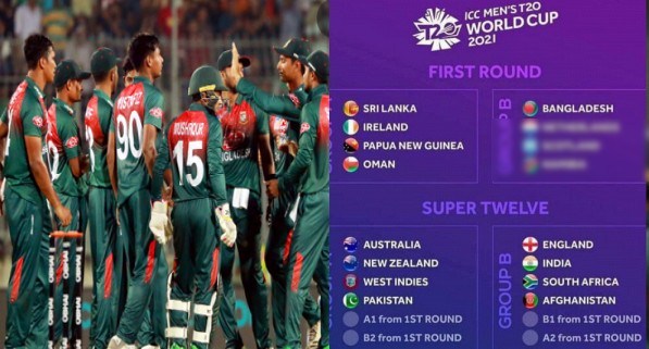 টি-২০ বিশ্বকাপে বি গ্রুপে বাংলাদেশ, দেখেনিন যাদের বিপক্ষে খেলবে টাইগাররা