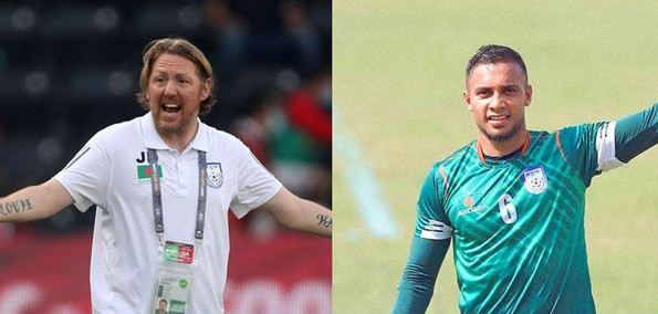 মুখোমুখি কোচ জেমি ডে ও অধিনায়ক জামাল