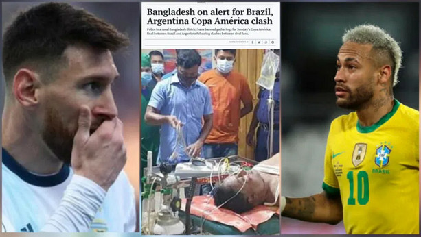 বাংলাদেশী ভক্তদের মারামারির ঘটনা জেনে গেছেন মেসি-নেইমাররা