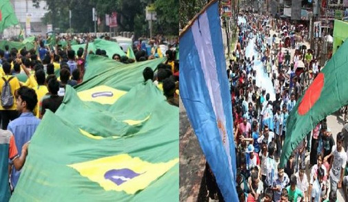 ফাইনালে ব্রাজিল-আর্জেন্টিনা ম্যাচ, আর বাংলাদেশকে নিয়ে ফ্রান্সের পত্রিকায় নিউজ