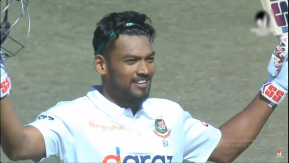 আবারও সেঞ্চুরি, দেখেনিন সর্বশেষ স্কোর