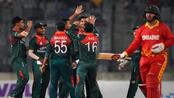 এইমাত্র শেষ হলো বাংলাদেশ বনাম জিম্বাবুয়ের মধ্যকার ম্যাচ, দেখেনিন ফলাফল