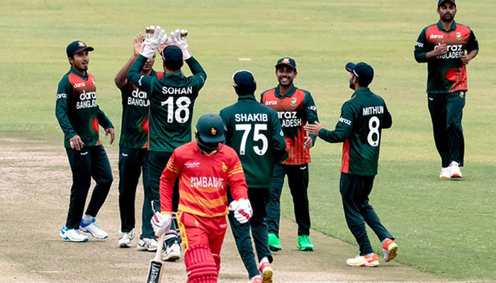 সাকিবের দুর্দান্ত ব্যাটিংয়ে জিম্বাবুয়েকে উড়িয়ে দিয়ে সিরিজ জিতলো বাংলাদেশ