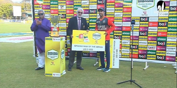 টি-২০ সিরিজ শেষ, দেখেনিন কে কেন পুরষ্কার পেল