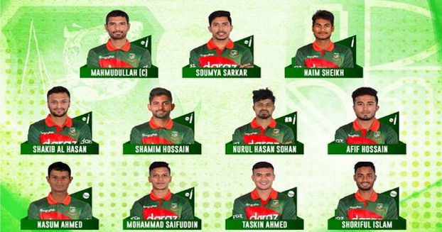 অস্ট্রেলিয়া সিরিজ: বাংলাদেশের ১৭ সদস্যের দল