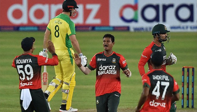 সর্বনিম্ন রানে অস্ট্রেলিয়াকে অল-আউট করে হারিয়ে বিশাল লজ্জা দিল বাংলাদেশ