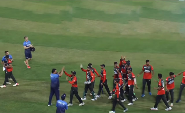 বাংলাদেশ দলের উদযাপন নিয়ে অস্ট্রেলিয়া দলে ঝগড়া