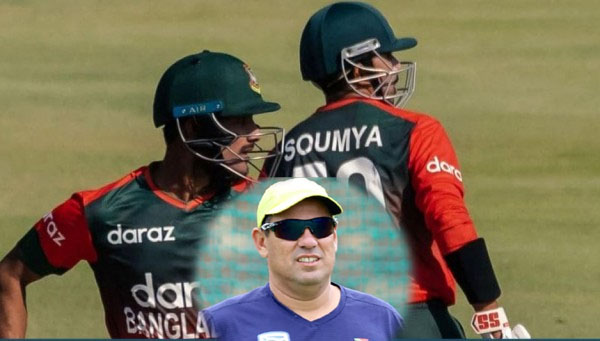 সৌম্য-নাঈমকে নিয়ে প্রশ্ন তোলায় এ কেমন ব্যাখ্যা দিলেন ডমিঙ্গো