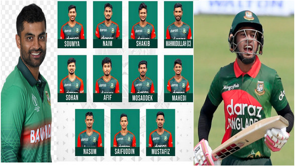ব্রেকিং নিউজ: চমক দিয়ে বিশ্বকাপের জন্য বাংলাদেশের ১১ সদস্যের একাদশ সাজিয়েছে ক্রিকট্রেকার
