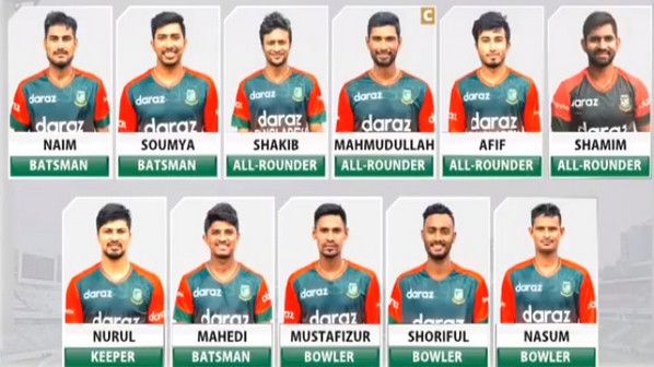 নিউজিল্যান্ডের বিপক্ষে নিজেদের সেরা একাদশ নিয়ে মাঠে নামছে বাংলাদেশ