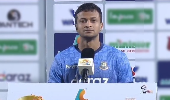আজকের ম্যাচের উইকেট নিয়ে মুখ খুললেন সাকিব