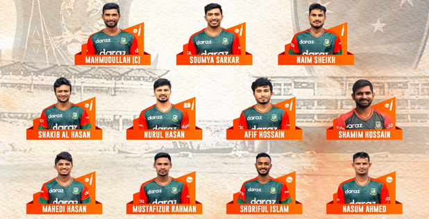 দুই পরিবর্তন নিয়ে নিউজিল্যান্ড বিপক্ষে আজকের শক্তিশালী একাদশ ঘোষণা করলো বাংলাদেশ