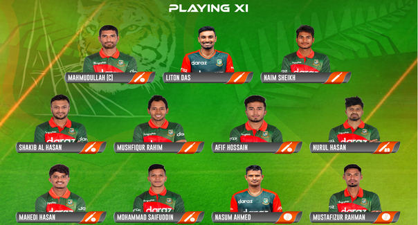 নিউজিল্যান্ডের বিপক্ষে ২য় টি-২০ ম্যাচের জন্য শক্তিশালী একাদশ ঘোষণা করলো বাংলাদেশ